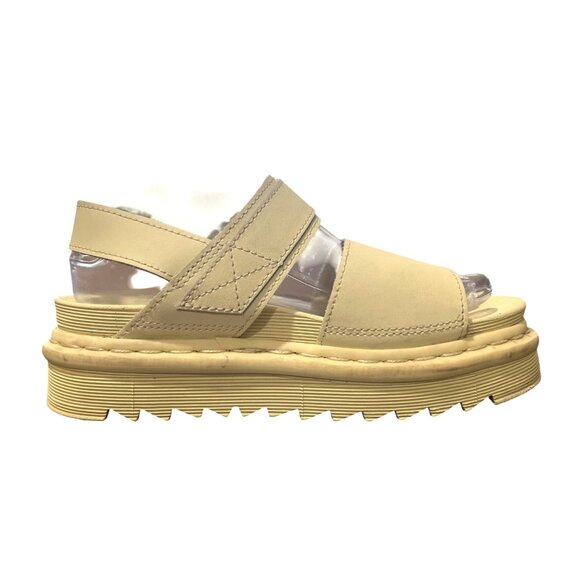 Dr. Doc Martens Voss Mono Sandals Yellow Womens Size EU 37 US 6 - Picture 3 of 9